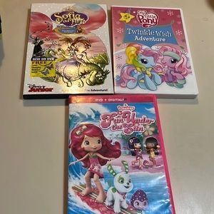 Bundle of 3 Children DVDs